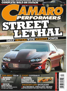 CAMARO PERFORMERS 2012 APR - STREET LETHAL, MASSEY'S '00 Z28, PROJ ORANGE KRATE